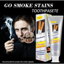 Disaar Beauty Go Smoke Stains Toothpaste Odor Removal Oral Problem After Cigateres, 100G