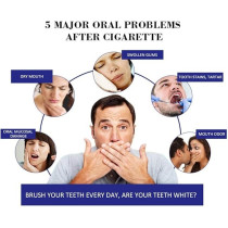 Disaar Beauty Go Smoke Stains Toothpaste Odor Removal Oral Problem After Cigateres, 100G