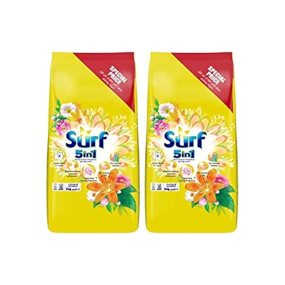 Surf Flower Fresh Front Load, 2 X 8 Kg