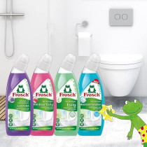 Frosch Lemon Toilet Cleaner, Yellow Lemon, Cleaner, Fresh, 750 G