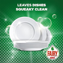 Fairy Max Plus Fruity Green Dishwashing Liquid Soap With Alternative Power To Bleach, 3 X 600Ml