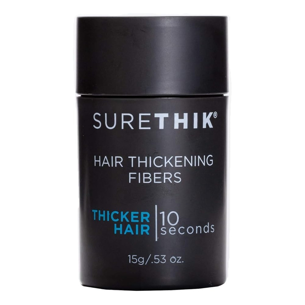 Surethik Hair Building Fibers- Conceal Hair Loss, Thinning Hair And Balding Spots Instantly With Natural Thickening Keratin Protein Fibers, 15 G, Light Brown