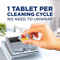 Finish Quantum All-In-One Ultimate Dishwasher Tablets, Lemon Sparkle, 24 Tablets (12 Tabs, Twin Pack)