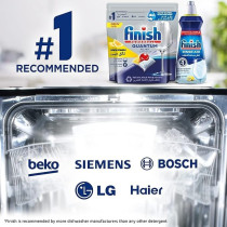 Finish Quantum All-In-One Ultimate Dishwasher Tablets, Lemon Sparkle, 24 Tablets (12 Tabs, Twin Pack)
