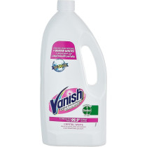 Vanish Crystal White Laundry Stain Remover Liquid For White Clothes 1L Plus Laundry Stain Remover Liquid For White And Colored Clothes 1L, Pack Of 2