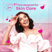 Always Cotton Skin Love Sanitary Pads, 60 Large Thick Pads