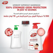 Lifebuoy Antibacterial Hand Wash, Total 10, For 100Percentage Stronger Germ Protection In 10 Seconds, 200Ml X 3