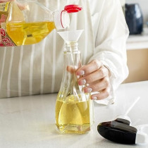 Aminno Oil Sprayer For Cooking, Olive Oil Spray Glass Square Bottle, 240 Ml Oil Vinegar Mister Spritzer Dispenser Transverse Vertical Spray For Air Fryer Bbq Baking Salad Making Canola Frying Grilling
