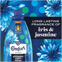 Comfort Concentrated Fabric Softener Iris And Jasmine, 1.5L, Pack Of 3