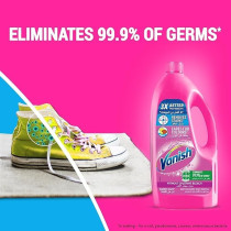 Vanish Laundry Stain Remover For Colored And White Clothes, 1.8 L Plus 500 Ml, Pink Liquid, Pack Of 2