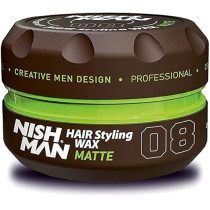 Nishman Hair Styling Series, 08 Matte Wax Clay Wax, 150Ml