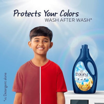 Downy Fabric Conditioner, Concentrate, Vanilla And Musk Variant, Color Protection, More Softness, Longer Lasting Freshness, 3L