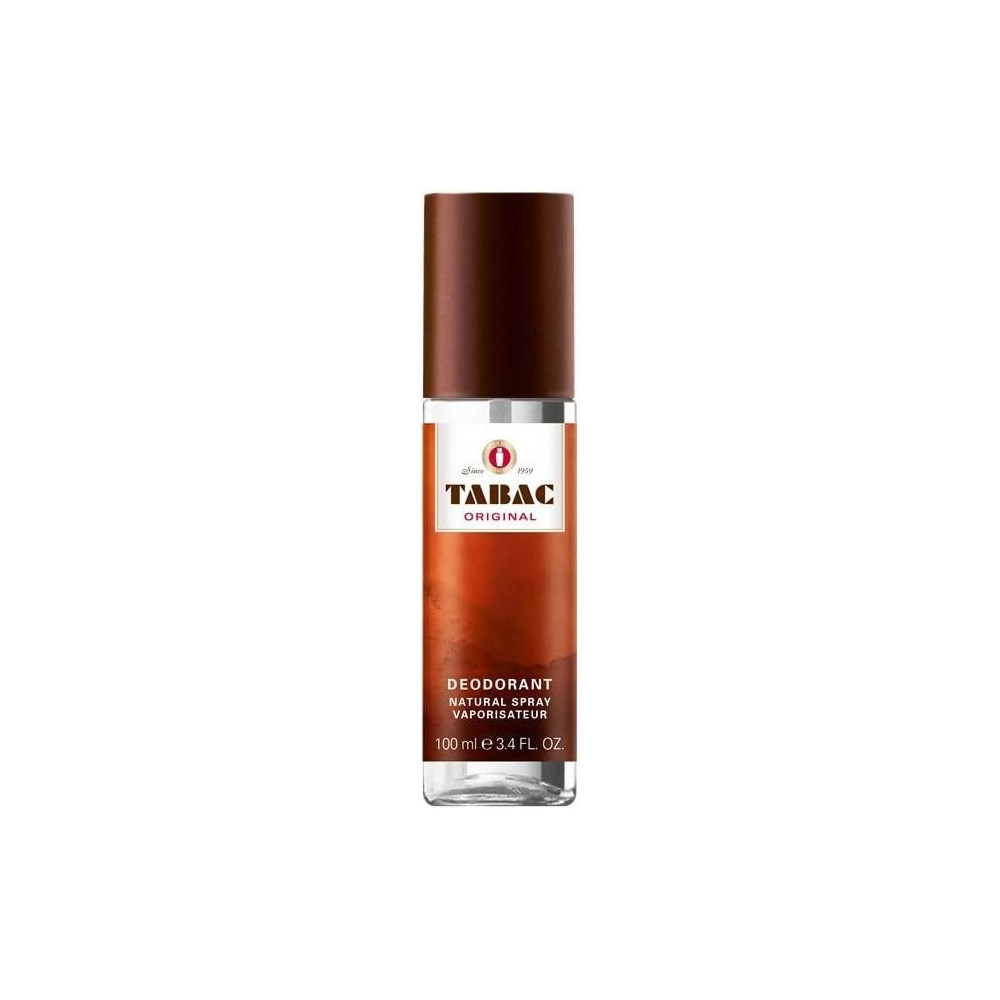 Tabac Original By Maurer And Wirtz Deodorant Spray (Glass Bottle) For Men, 100 Ml