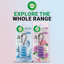 Air Wick Car Freshener Vent Clip, Flower Blossom Fragrance, 1 Unit
