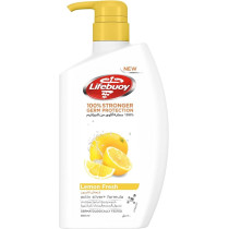 Lifebuoy Antibacterial Body Wash, Lemon Fresh, For 100Percentage Stronger Germ Protection And Hygiene, 500Ml