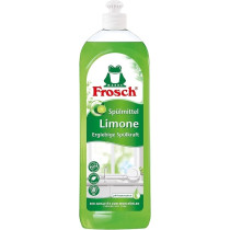 Frosch Dishwashing Liquid, Green Lemon, 750 Ml