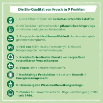 Frosch Dishwashing Liquid, Green Lemon, 750 Ml