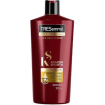Tresemme Pro Collection Keratin Smooth Shampoo With Marula Oil 5 In 1 Benefits, Packaging May Vary, 700 Ml