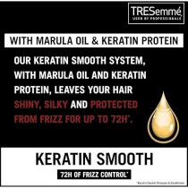 Tresemme Pro Collection Keratin Smooth Shampoo With Marula Oil 5 In 1 Benefits, Packaging May Vary, 700 Ml