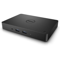 Dell New Genuine Wd15 Triple 4K Monitor Dock With 130W Ac Adapter 450-Afgm 6Gfrt 06Gfrt, Black