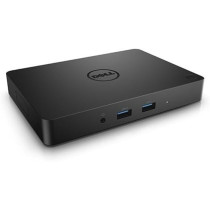 Dell New Genuine Wd15 Triple 4K Monitor Dock With 130W Ac Adapter 450-Afgm 6Gfrt 06Gfrt, Black