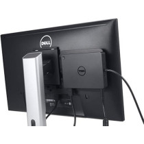 Dell New Genuine Wd15 Triple 4K Monitor Dock With 130W Ac Adapter 450-Afgm 6Gfrt 06Gfrt, Black