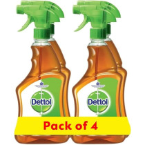 Dettol Original Anti-Bacterial Surface Disinfectant Liquid Trigger, 500 Ml, Pack Of 4
