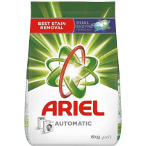Ariel Automatic Laundry Detergent Powder, Original Scent, Stain-Free Clean Laundry, Washing Powder, 6 Kg