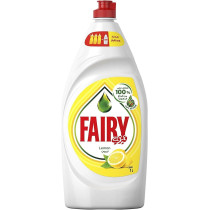 Fairy Lemon Dish Washing Liquid Soap, 1L
