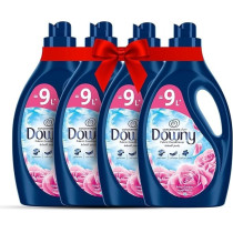 Downy Fabric Conditioner, Concentrate, Rose Garden Variant, Color Protection, More Softness, Longer Lasting Freshness, 3L, Pack Of 4