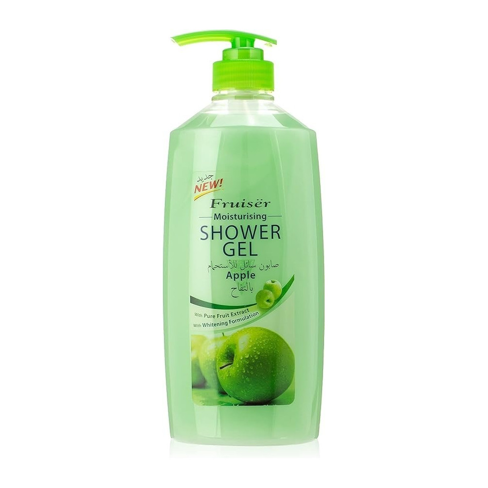 Fruiser Shower Gel Apple, 800Ml