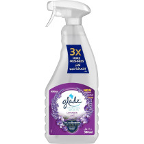 Glade Multi Spray Lavender Air Freshener, Eliminates Unwanted Odour On Both Air And Fabric, 500Ml