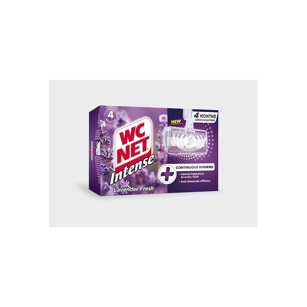 Wc Net Tablets Lavender, 4 Pcs