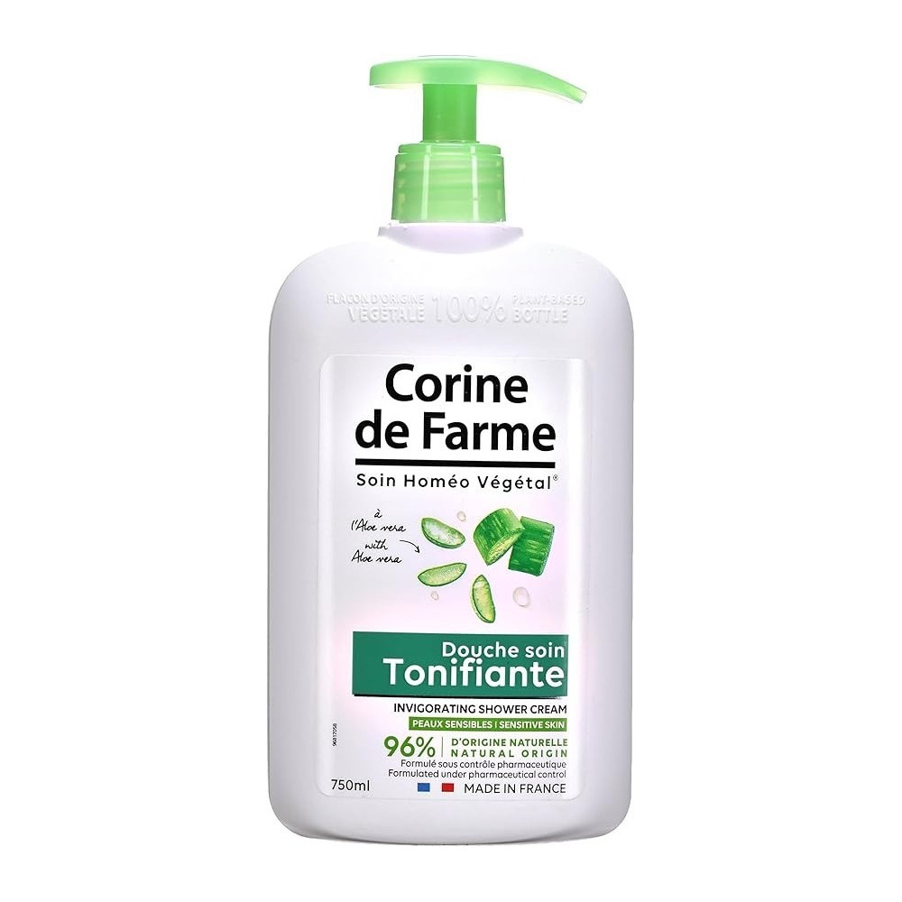 Corine De Farme Shower Cream Aloe Vera, 750Ml