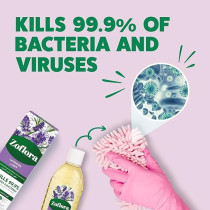 Zoflora 3 In 1 Multipurpose Concentrated Disinfectant, Lavender, Anti-Bacterial, All Surface Cleaner, Home, Kitchen And Bathroom Cleaning, Eliminates Odour, 24 Hours Fragrance, 250 Ml