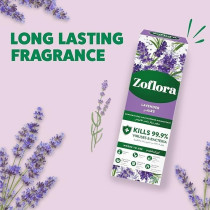 Zoflora 3 In 1 Multipurpose Concentrated Disinfectant, Lavender, Anti-Bacterial, All Surface Cleaner, Home, Kitchen And Bathroom Cleaning, Eliminates Odour, 24 Hours Fragrance, 250 Ml