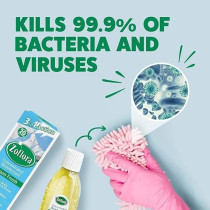Zoflora Multipurpose Disinfectant, Anti-Bacterial, All Surface Cleaner, Home, Kitchen And Bathroom Cleaning, Eliminates Odour, 24 Hours Fragrance, Linen Fresh, 800 Ml