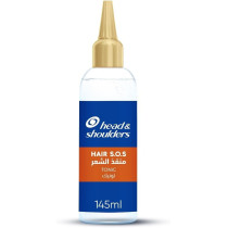 Head & Shoulders Hair S.O.S Tonic With Vitamin B5 And Caffeine, Stops Hair Fall And Strengthens Hair Roots, 145Ml