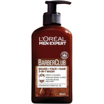 Loreal Paris Men Expert Barber Club 3-In-1 Beard, Hair And Face Wash, 200 Ml