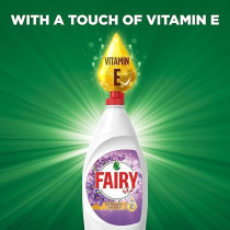 Fairy Dishwashing Liquid, Refreshing Lavender, 2 X 600Ml