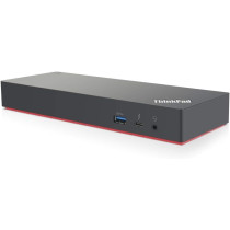Lenovo ThinkPad Thunderbolt 3 Dock Gen 2 135W (40AN0135) Dual UHD 4K Display Capability, 2 HDMI, 2 DP, USB-C, USB 3.1 With, Black