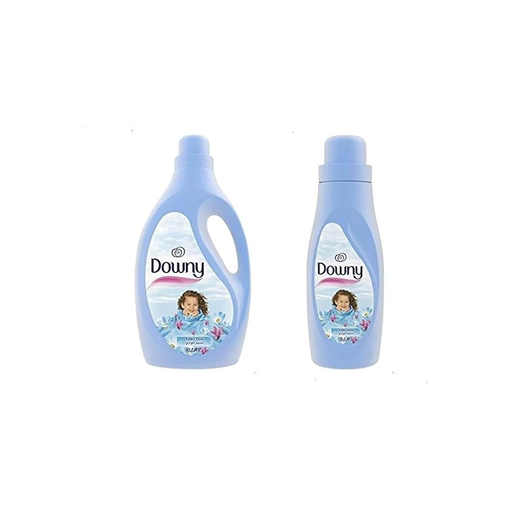 Downy Fabric Softener with Valley Dew Scent, 2 Pieces 3 Liters and 1 Liter