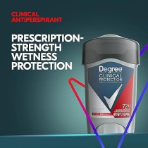 Degree Men Antiperspirant Deodorant Sport Strength, 72-Hour Sweat And Odor Protection Prescription-Strength Antiperspirant For Men With MotionSense Technology, 48 g, Pack of 2