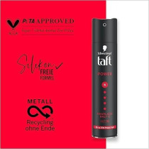 Taft Schwarzkopf Hair Polish Power Hold Level 5 Hair Styling, Hair Spray for All Hair Types, Up to 72 Hours Strong Hold, Vegan Formula, 5 x 250 ml