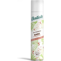 Batiste Dry Shampoo in Bare Barely Scented Light Fragrance, No Rinse Spray to Refresh Hair in Between Washes, 200ml