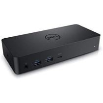 Dell D6000 Usb-C Triple Docking Station, Up To Three 4K Displays Via Usb-C, Uhd 5K, Usb 3.0, Gigabit Ethernet, 130-Watt Ac Adapter, Charges Up To 65W Laptop Via Usb-C, 452-Bcyt 452-Bcyh