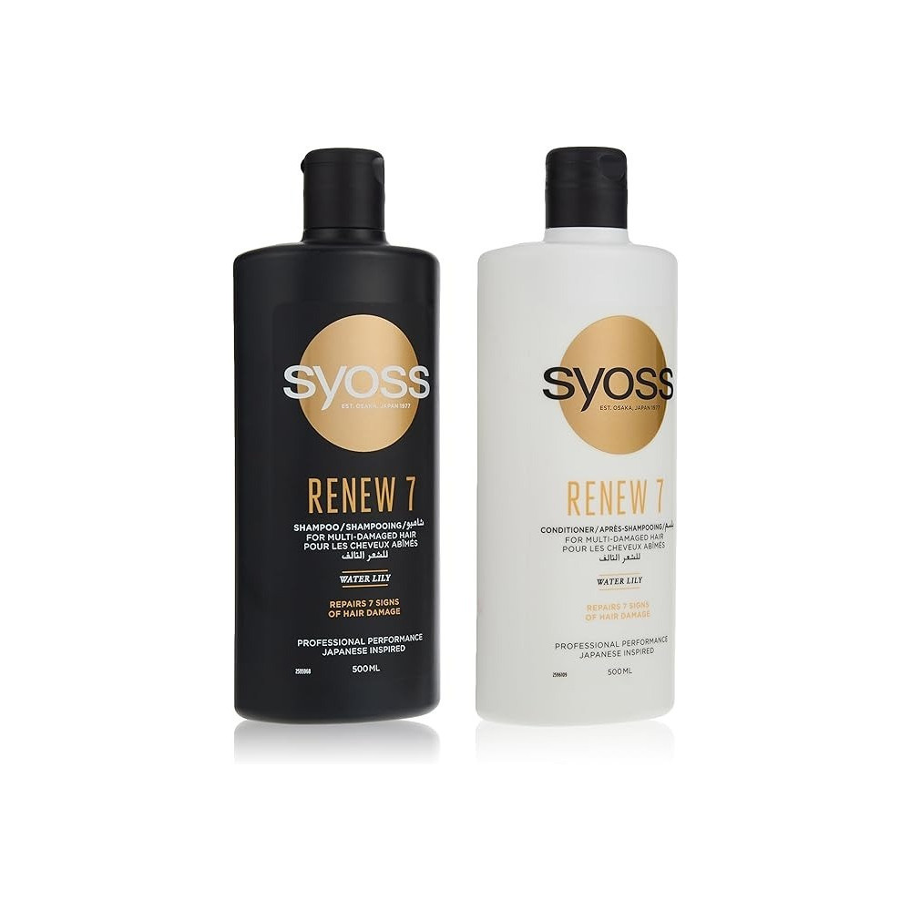 Syoss Renew 7 Shampoo Plus Conditioner, 500 ml