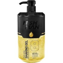 Nishman Shaving Gel 8 Fresh Active Shaving Gel Gold One, 1000 ml