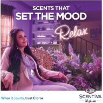 Clorox Scentiva Disinfectant Floor Cleaner, Tuscan Lavender, Kills 99.9% of Viruses and Bacteria, Bleach Free, 3 Liter