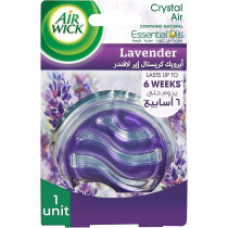 Air Wick Crystal Air, Contains Natural Essential Oils, Eliminates Bad Odour like Cat Litter Smell, Lavender Fragrance
